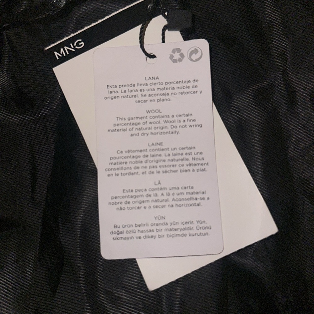 MANGO Wool Coat - Picture 3 of 5